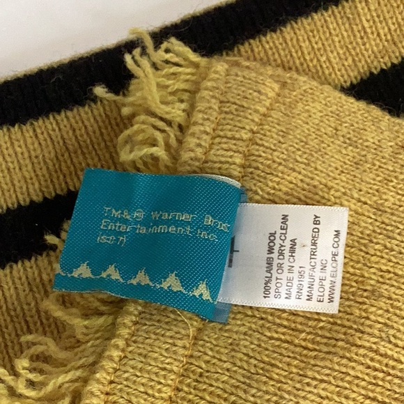 🦄 Harry Potter Hufflepuff wool knit scarf - Picture 7 of 9